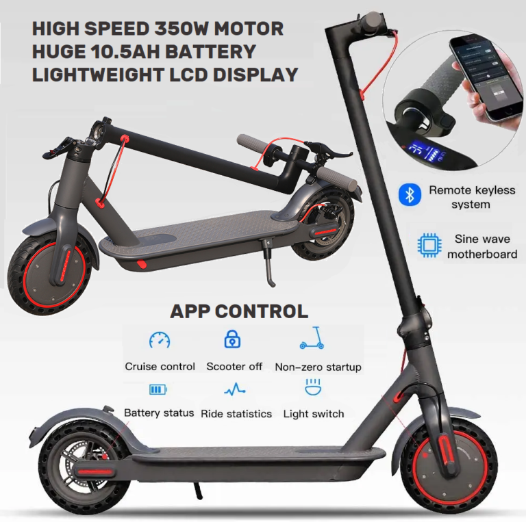 bluebird app + scooter